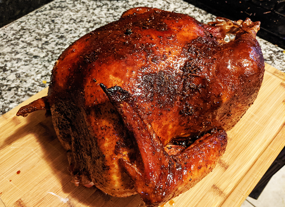 Bourbon and Brown Sugar Glazed Turkey – HolidayCooks.com